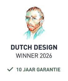 Dutch Design Winner 2026 - 10 jaar garantie